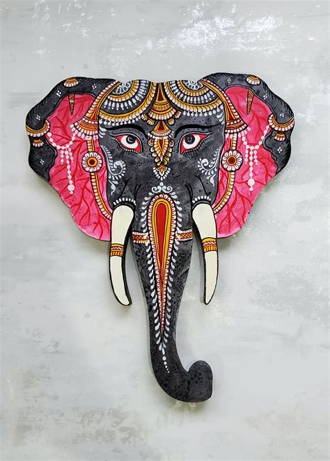 Get Black and Pink Elephant Head at ₹ 2600 | LBB Shop