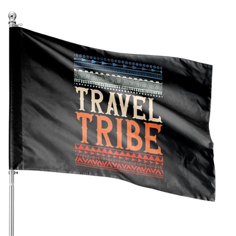 Travel Native American Art Tribe Explorer Premium House Flags