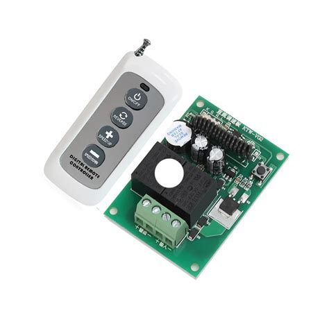 Buy DC Motor Speed Controller with Remote Control 12V 24V PWM stepless ...