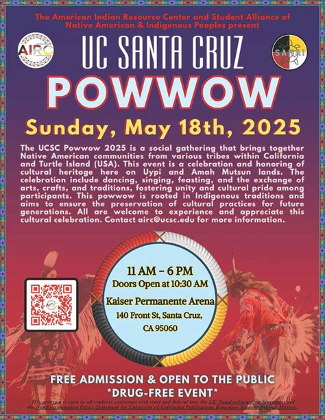UC Santa Cruz Pow Wow 2025 - Pow Wow Calendar