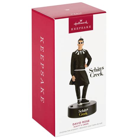 2023 David Rose, Schitt's Creek | QXI7466 | Hallmark Ornaments .com
