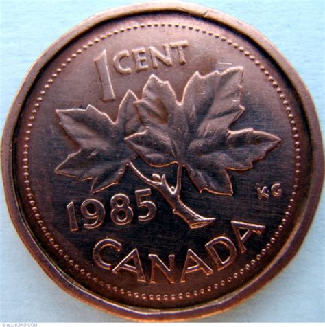 1 Cent 1985 - blunt 5, Elizabeth II (1953-2022) - Canada - Coin - 5492