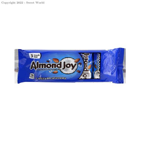 Almond Joy Snack Size Vs Mini at Vivian Donnelly blog