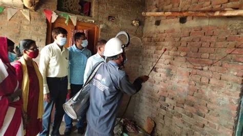 कालाजार से बचाव को प्रभावित ब्लाकों में छिड़काव - -Spraying intensified ...