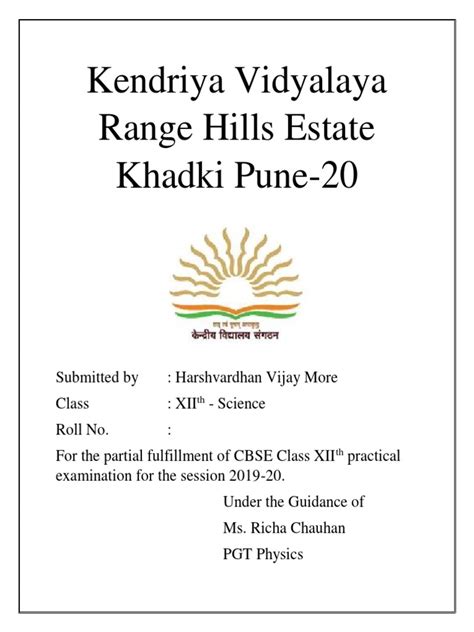 Innovative Science Project Class 12 的图像结果