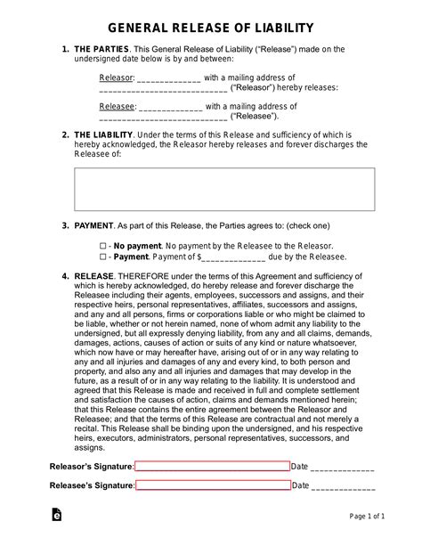 Vehicle Release Of Reliability Form Printable - Printable Forms Free Online