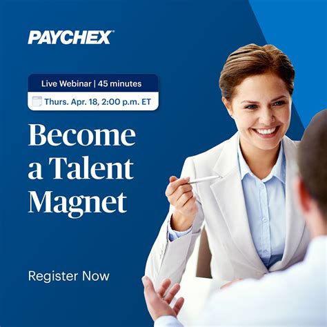 Mike Deming, ARPC on LinkedIn: Paychex Webinar: Become a Talent Magnet
