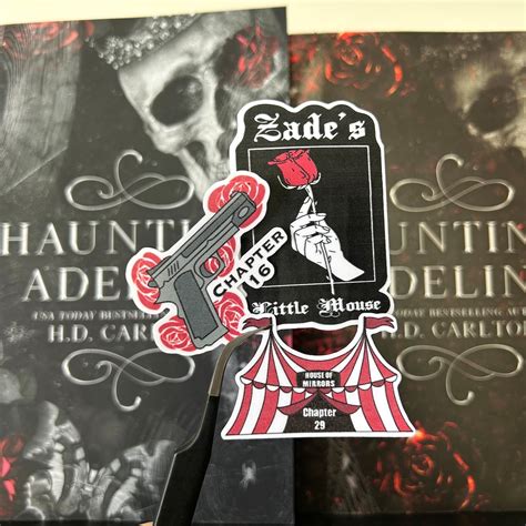 Haunting Adeline Sticker Set LICENSED H.D. Carlton Merch Chapter 16 ...