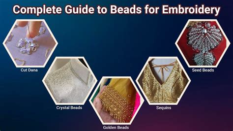 Complete Guide to Beads for Embroidery: Styles, Sizes & Best Uses ...