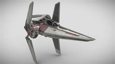 Star Wars V-Wing Nimbus-Class - 3D model by _Vadim2020_ (@Maha_Knox ...