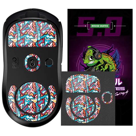 Hotlinegames 5 0 Colorful Mouse Feet Skates Compatible With Gaming ...