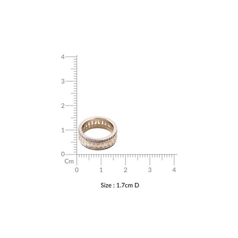 Ring Online - Premium Luminous Cascade Silver Band Ring | Nestasia