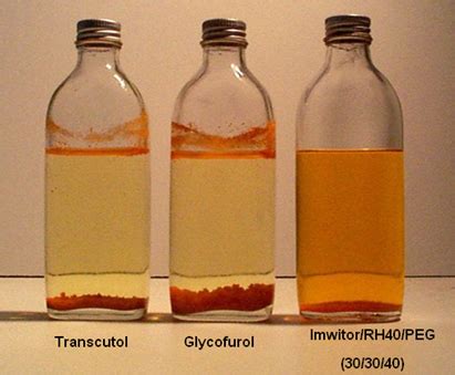 Hydrophilicity of the lipid-vehicle: oil formulations Vs cosolvent systems