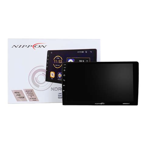 Nippon NDROID 9T 2/32 GB Car MediaPlayer with QLED Display with 1280 * ...
