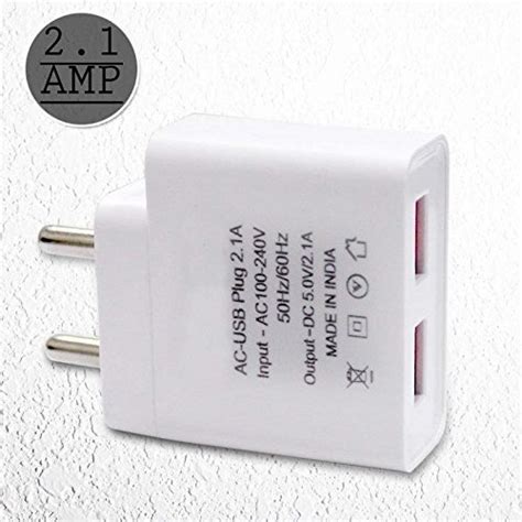 Ultra 2.1 Amp.Dual Mobile Charger for Panasonic Eluga I2 /Hi Speed ...