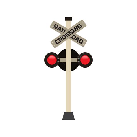 Railroad Crossing Cross Sign, Sign, Train Sign, Train Stop PNG and ...
