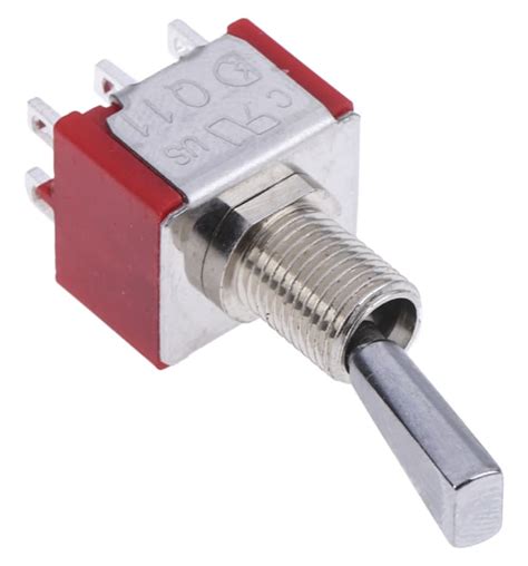RS PRO | RS PRO Toggle Switch, Panel Mount, On-On, DPDT, Solder ...