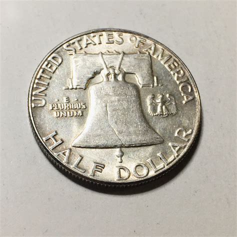 1954 Silver Franklin Half Dollar | Property Room