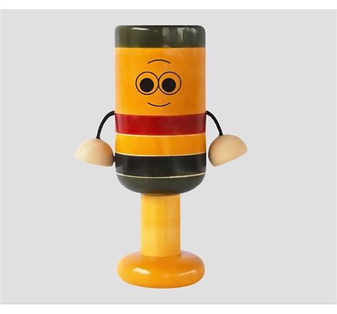 Shop Fairkraft Creations Handmade Wooden Bell Rattle 1 Wooden Toys for ...