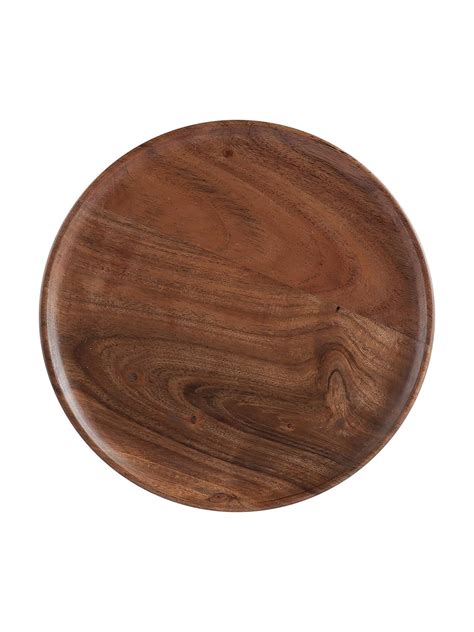 Buy Seashell Round Wooden Pizza Plate/Pan/Platter/Server (10X10 inches ...