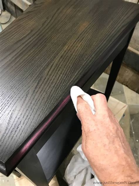 How to Paint a Table with the Best Black Furniture Paint & Stain ...