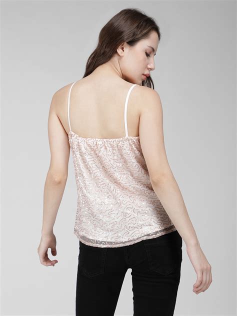 Women's cream sequin party top - IDK Couture – IDK® Couture