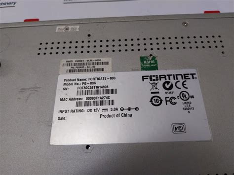 Fortinet Fg-80C Firewall Security Appliance – Aeliya Marine