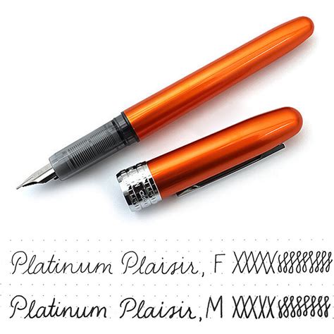 Platinum Plaisir Fountain Pen 0.5mm Medium – SCOOBOO