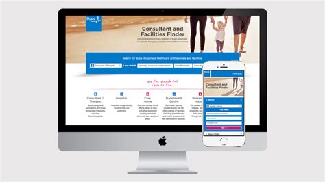 BUPA consultant finder