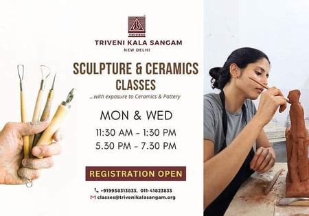 Triveni Kala Sangam-SCULPTURE & CERAMICS CLASSES in Mandi House
