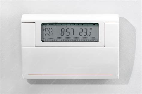 Premium Photo | Control panel for home air conditioning and heaters ...