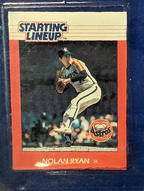 Nolan Ryan 1988 Starting Lineup Houston Astros Figure 2 Cards - Etsy