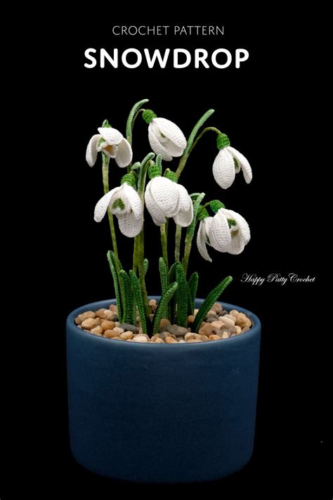 Image result for Snowdrop Crochet Pattern
