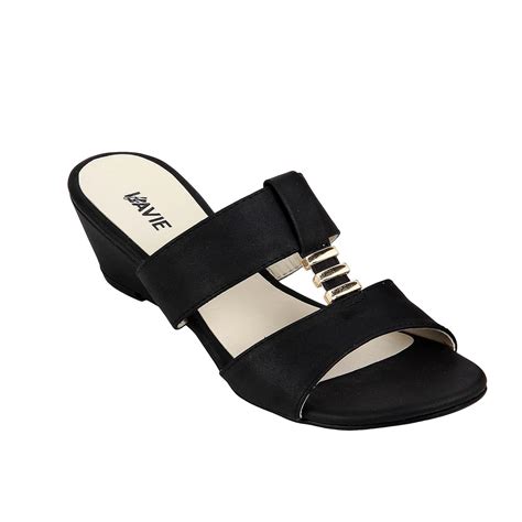 Lavie Women's Black Fashion Sandals - 5 UK/India (38 EU) : Amazon.in ...
