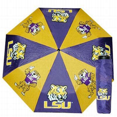 Buy NCAA Louisiana State Fightin Tigers Folding Umbrella (Team Color ...