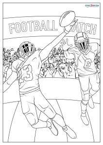 Free Printable NFL Coloring Pages For Kids