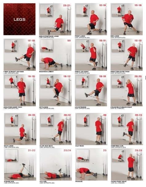 Leg Exercises Using Cable Machine