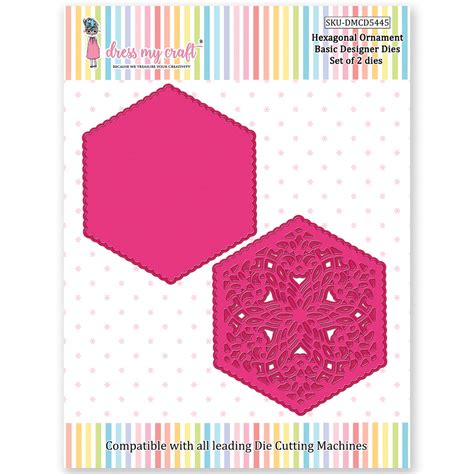 Hexagonal Ornament - Basic Designer Dies – CRAFTERS CORNER