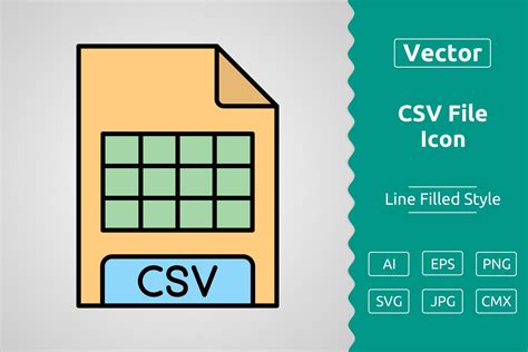 Image result for Excel CSV File Format Icon