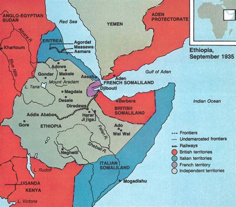 Africa and the British Empire Maps