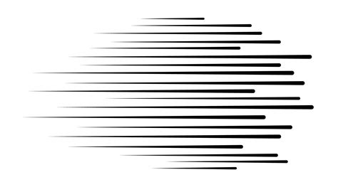 Horizontal speed lines for comic books. Manga, anime graphic speed ...