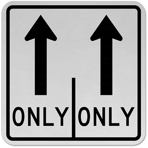 Image result for Intersection Lane Control Sign