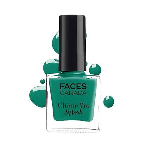 Buy FACES CANADA Ultime Pro Splash Nail Enamel - Tropical Green 59 (8ml ...