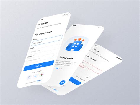Sign Up App 的图像结果