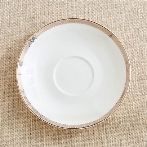 Buy Altius Gris Bone China Printed Cup and Saucer - 200ml from Home ...