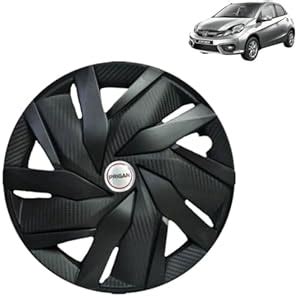 Prigan Wheel Cover for Honda BRIO 14 Inch Matte Black Wheel Cap ...