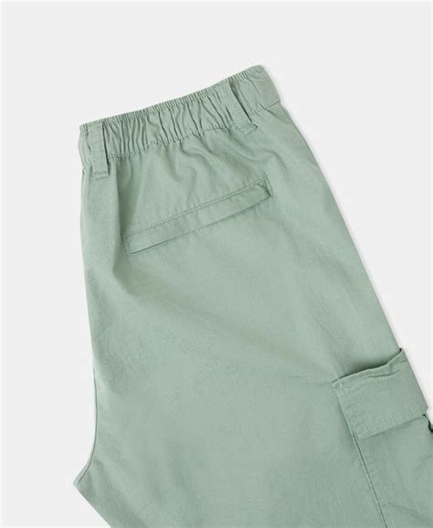 Buy Super Combed Cotton Woven Straight Fit Cargo Shorts with Seven ...