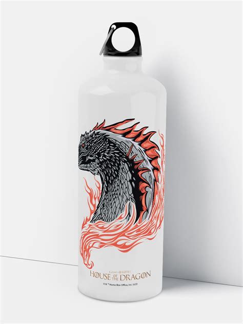 Macmerise Targaryen Sigil Fire Unbreakable Sipper Water Bottle | BPA ...