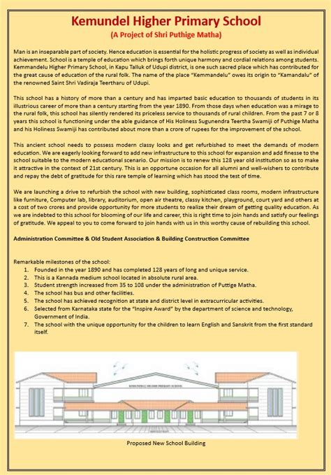 Kemundel Higher Primary School