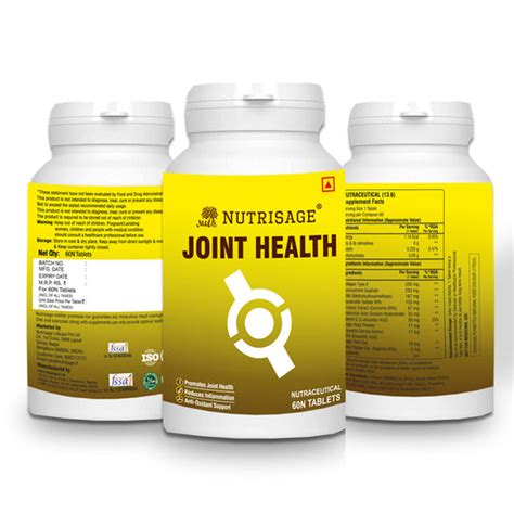 Purchase Now the Best Joint Health Supplements - Nutrisage – Nutrisage ...